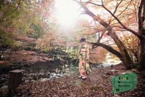 成人写真 長門 紅葉 元の隅神社&海