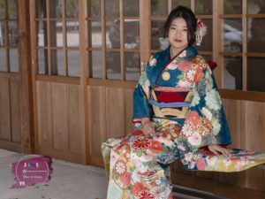 成人写真 長門 紅葉 元の隅神社&海